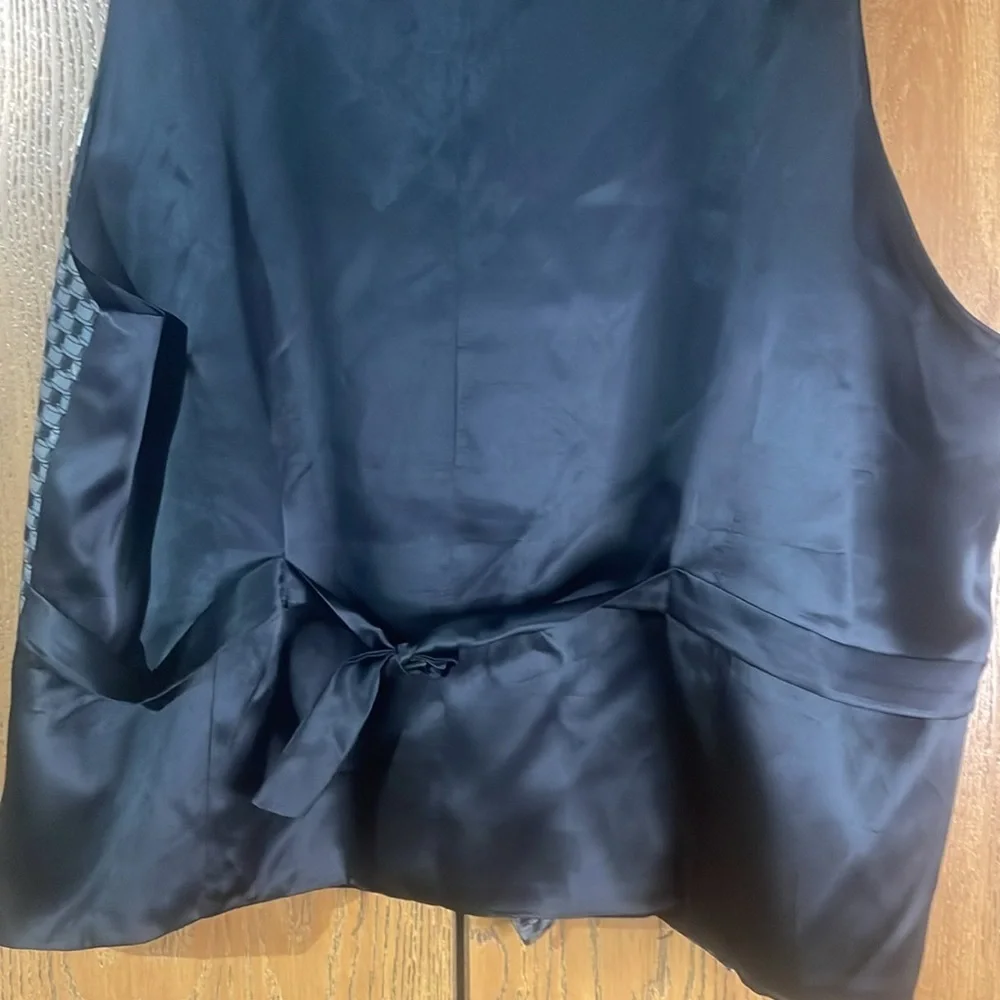 Nicole Miller - Silk Vest - Coffe cup print - Picture 4 of 6